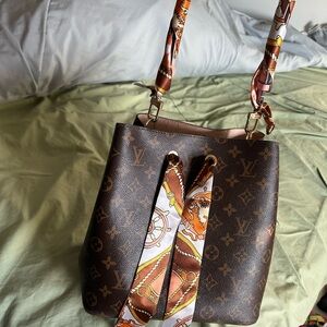 Louis Vuitton Brown Monogram Shoulder